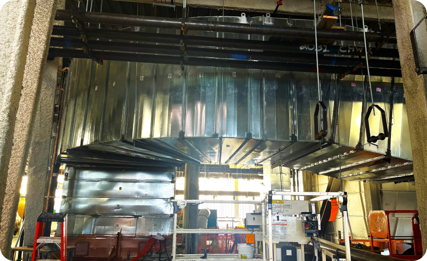 large ductwork